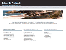 Tablet Screenshot of imobiliariaparaty.com.br